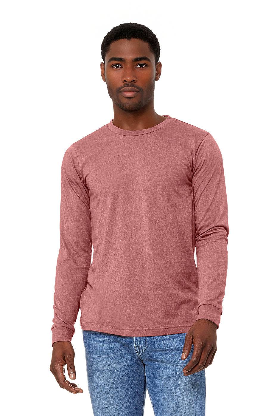 Unisex Heather CVC Long Sleeve Tee  Bella+Canvas  3501CVC X-SMALL, SMALL, & MEDIUM