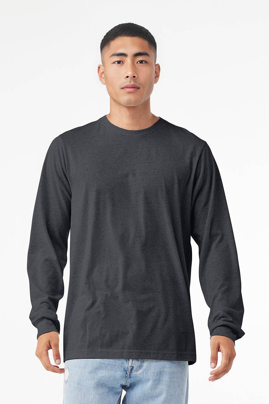 Unisex Heather CVC Long Sleeve Tee  Bella+Canvas  3501CVC X-SMALL, SMALL, & MEDIUM