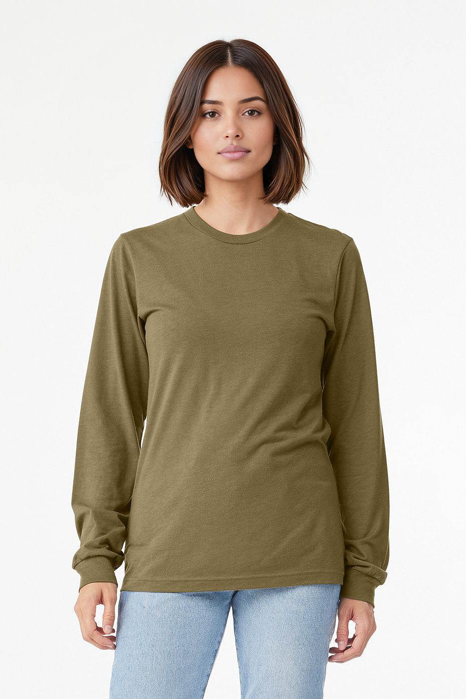 Unisex Triblend Long Sleeve Tee  Bella+Canvas  3513  X-SMALL, SMALL, MEDIUM, & LARGE