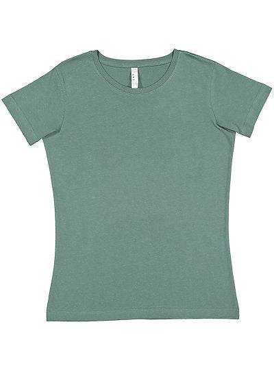 Women's Fine Jersey Tee  LAT  3516  X-LARGE
