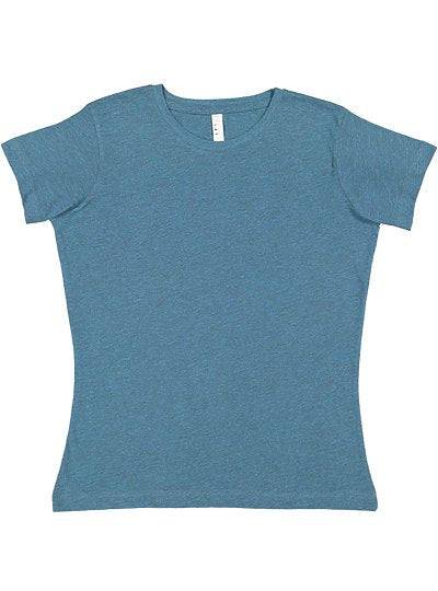 Women's Fine Jersey Tee  LAT  3516  X-LARGE