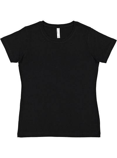 Women's Fine Jersey Tee  LAT  3516  X-LARGE