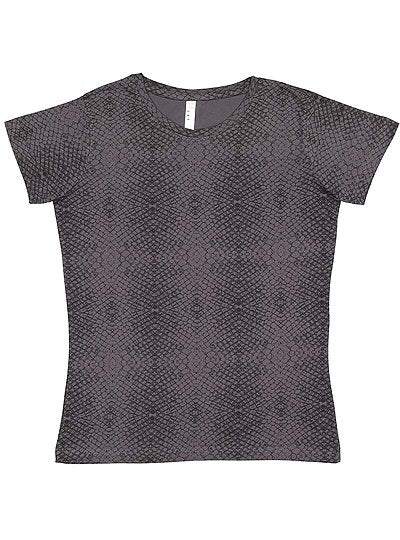 Women's Fine Jersey Tee  LAT  3516  X-LARGE