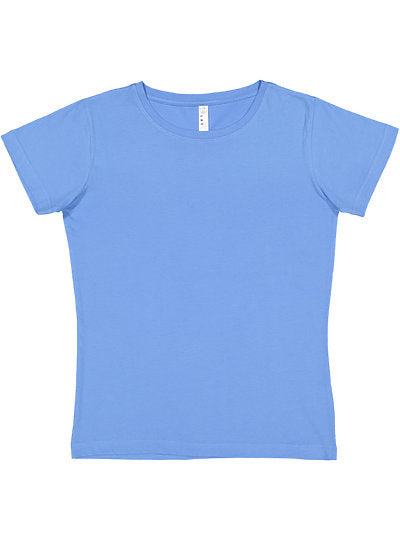 Women's Fine Jersey Tee  LAT  3516  X-LARGE