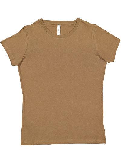 Women's Fine Jersey Tee  LAT  3516  X-LARGE