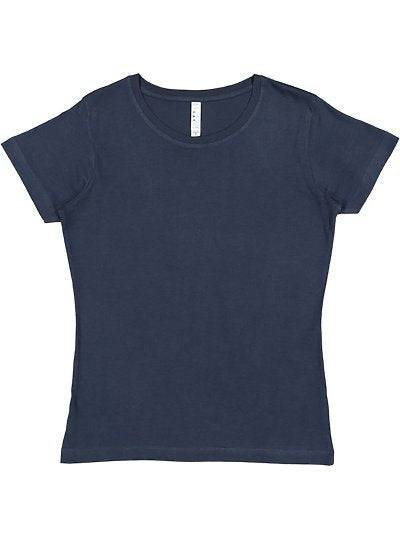 Women's Fine Jersey Tee  LAT  3516  X-LARGE