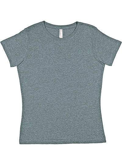 Women's Fine Jersey Tee  LAT  3516  X-LARGE
