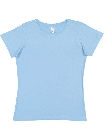 Women's Fine Jersey Tee  LAT  3516  X-LARGE