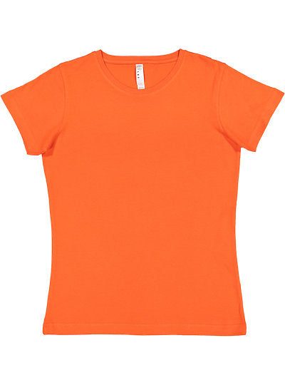 Women's Fine Jersey Tee  LAT  3516  X-LARGE