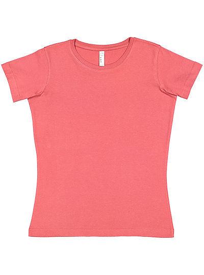 Women's Fine Jersey Tee  LAT  3516  X-LARGE