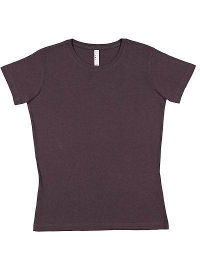 Women's Fine Jersey Tee  LAT  3516  X-LARGE