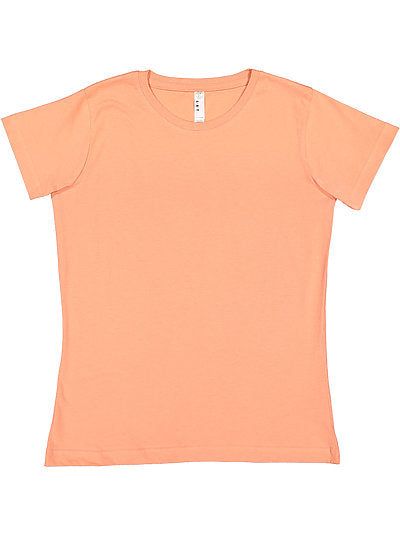 Women's Fine Jersey Tee  LAT  3516  X-LARGE