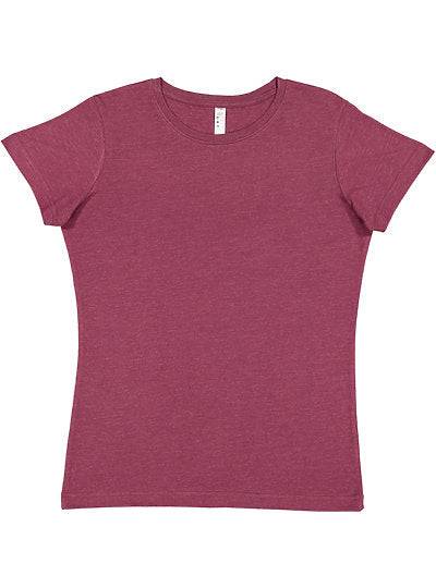 Women's Fine Jersey Tee  LAT  3516  X-LARGE