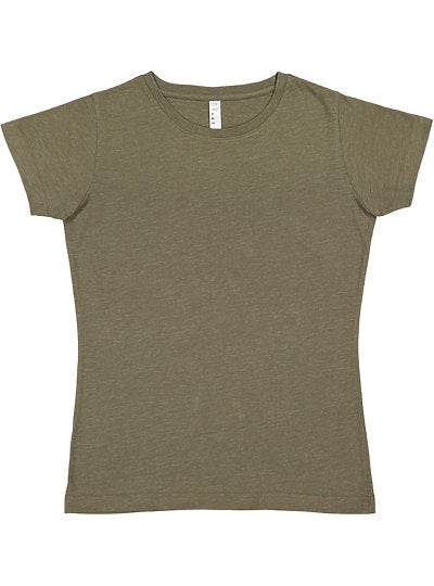 Women's Fine Jersey Tee  LAT  3516  X-LARGE