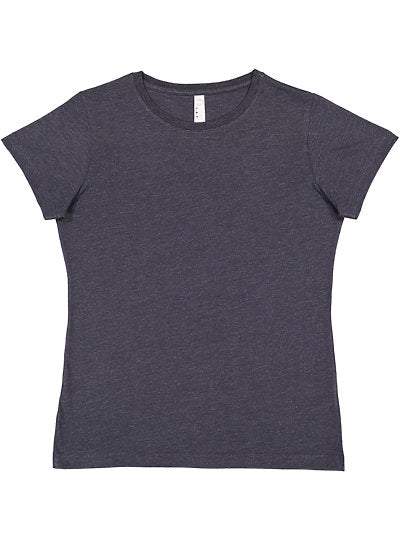 Women's Fine Jersey Tee  LAT  3516  X-LARGE