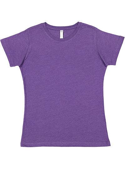 Women's Fine Jersey Tee  LAT  3516  X-LARGE