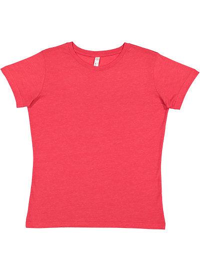 Women's Fine Jersey Tee  LAT  3516  X-LARGE