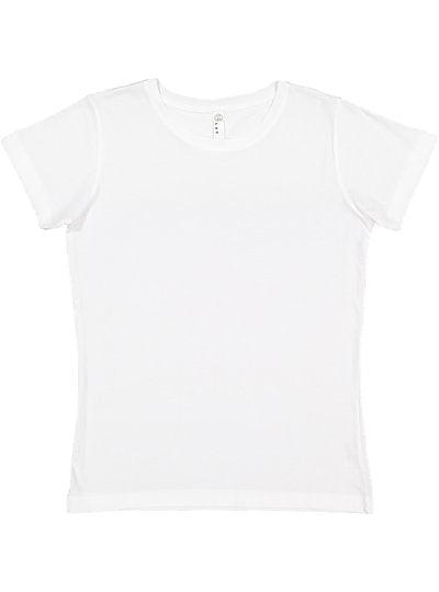 Women's Fine Jersey Tee  LAT  3516  X-LARGE