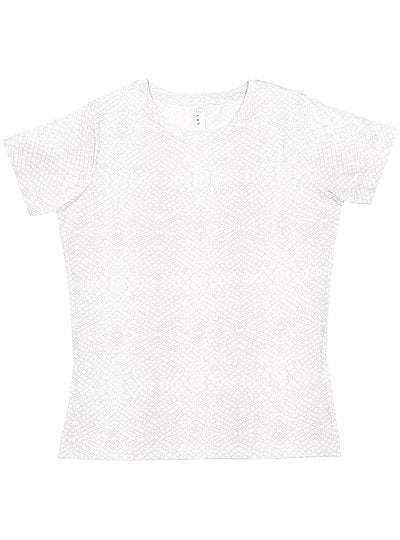 Women's Fine Jersey Tee  LAT  3516  X-LARGE
