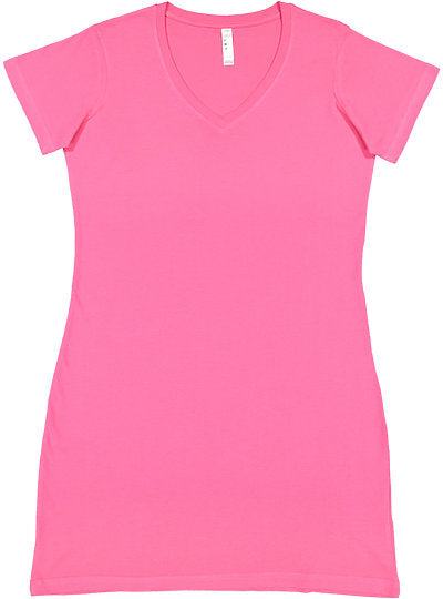 Women's V-neck Cover-up Dress  LAT  3522