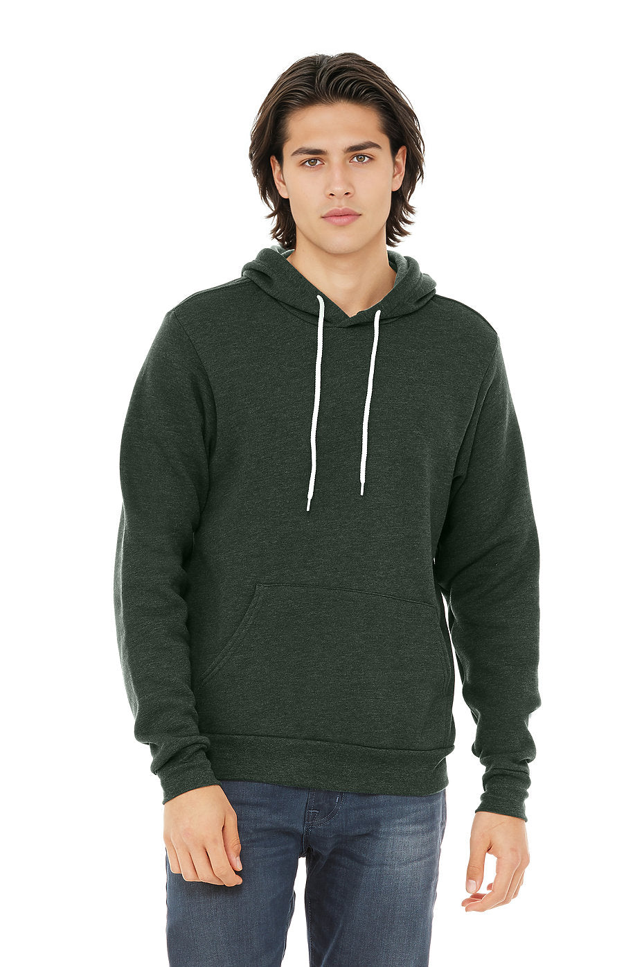 Unisex Sponge Fleece Pullover Hoodie Bella+Canvas 3719  XX-LARGE