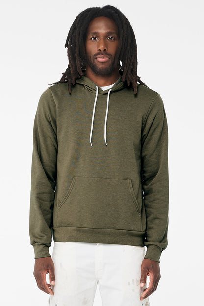 Unisex Sponge Fleece Pullover Hoodie Bella+Canvas 3719 MEDIUM
