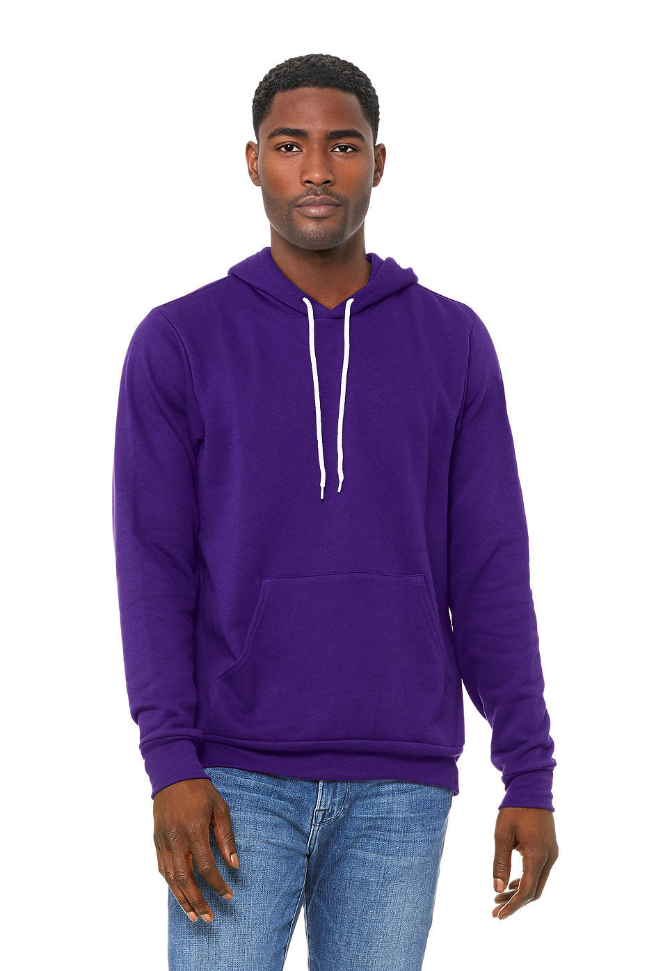 Unisex Sponge Fleece Pullover Hoodie Bella+Canvas 3719  XX-LARGE