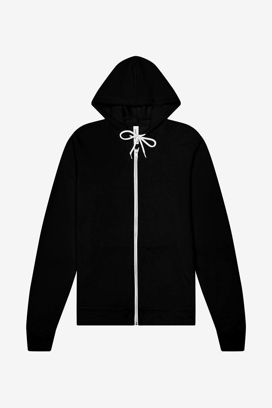 Unisex Sponge Fleece Full-Zip Hoodie  Bella+Canvas  3739  MEDIUM & LARGE