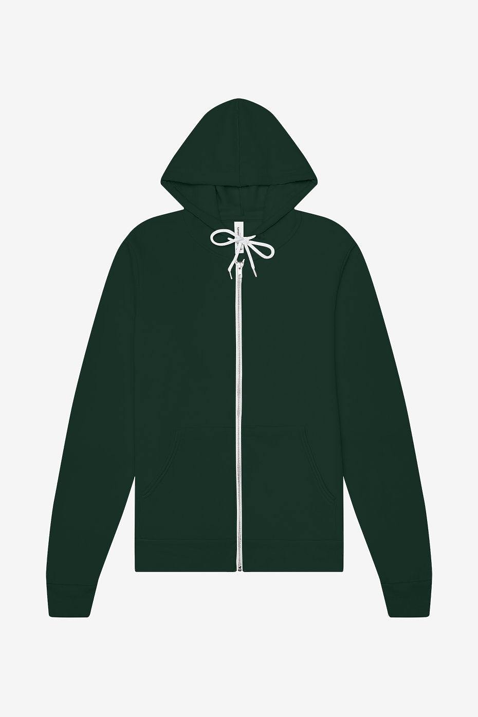 Unisex Sponge Fleece Full-Zip Hoodie  Bella+Canvas  3739  MEDIUM & LARGE