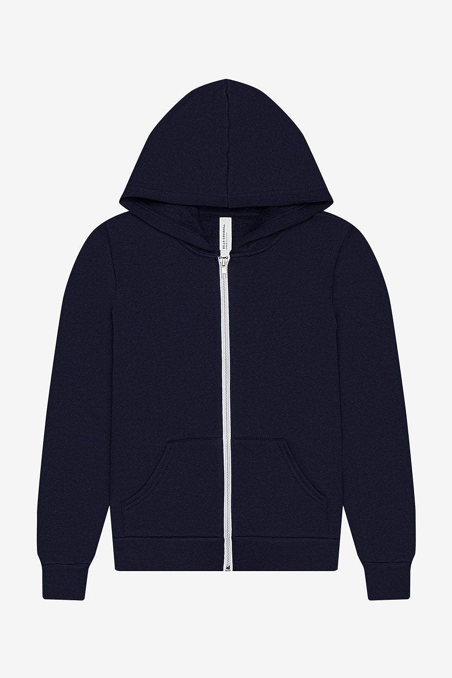Youth Fleece Sponge Full-Zip Hoodie  Bella+Canvas  3739Y