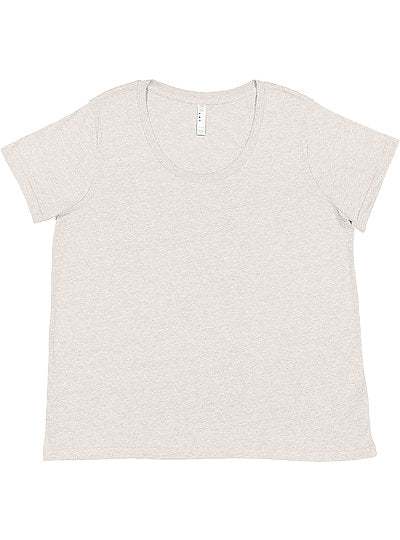 Women's Curvy Fine Jersey Tee  LAT  3816