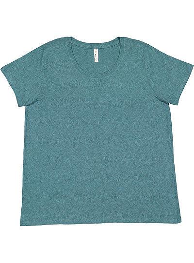 Women's Curvy Fine Jersey Tee  LAT  3816