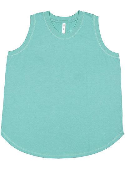 Women's Curvy Fine Jersey Tank  LAT  3892