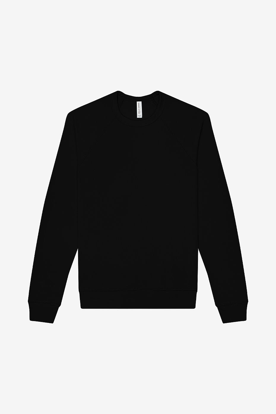 Unisex Sponge Fleece Raglan Sweatshirt Bella+Canvas 3901  SMALL & MEDIUM