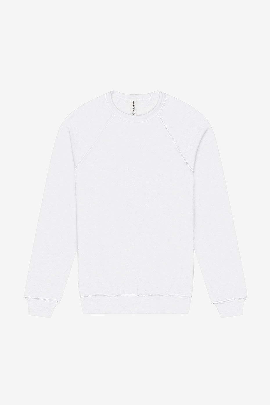 Unisex Sponge Fleece Raglan Sweatshirt Bella+Canvas 3901  SMALL & MEDIUM