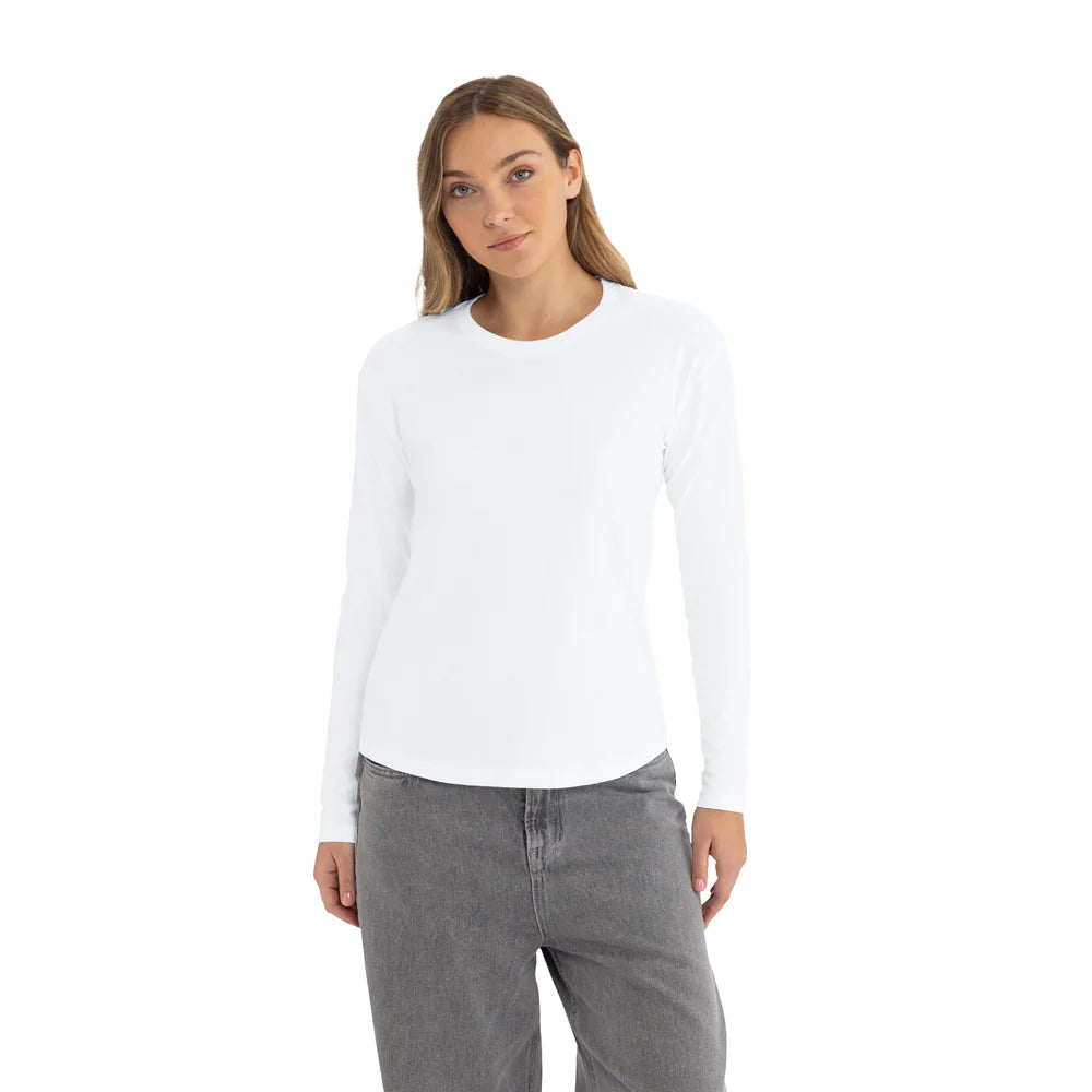 3911 Women's Cotton Relaxed Long Sleeve T-shirt  Next Level
