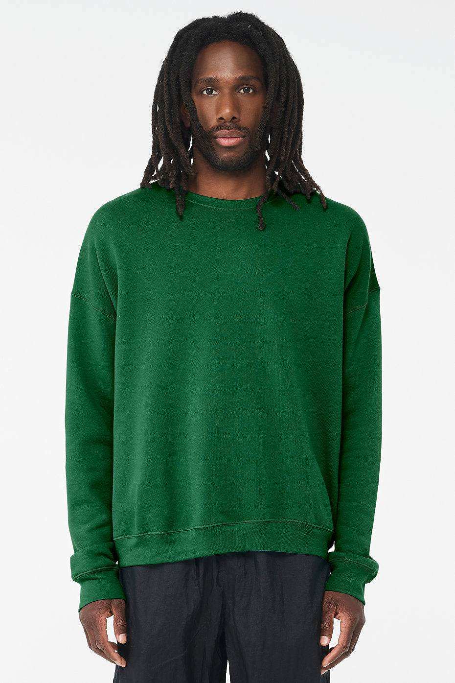 Unisex Sponge Fleece Drop Shoulder Sweatshirt  Bella+Canvas  3945  MEDIUM & LARGE