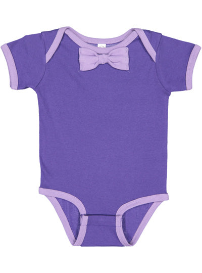 Infant Bow Tie Bodysuit  Rabbit Skins  4407