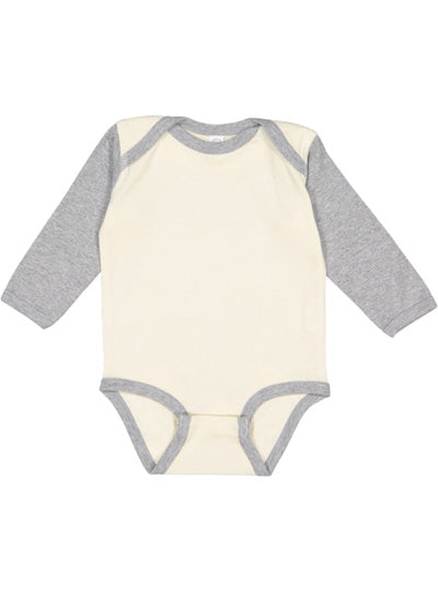 Infant Long Sleeve Bodysuit  Rabbit Skins  4411