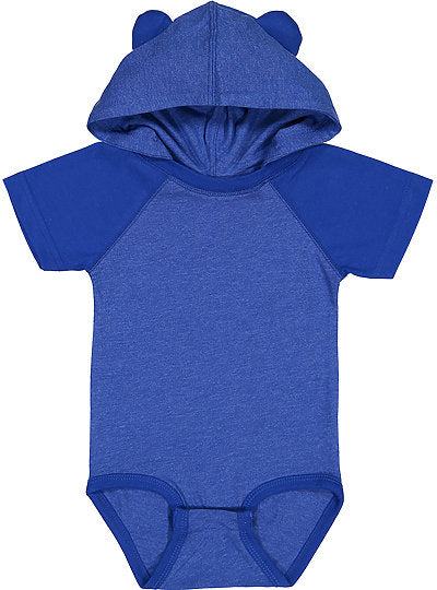 Infant Hooded Bodysuit w/Ears  Rabbit Skins  4417
