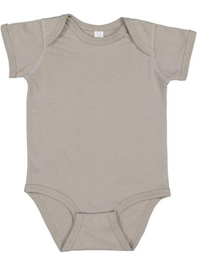 Infant Fine Jersey Bodysuit  Rabbit Skins  4424  (CONT'D)  SANGRIA BLACKOUT TO VINTAGE DENIM