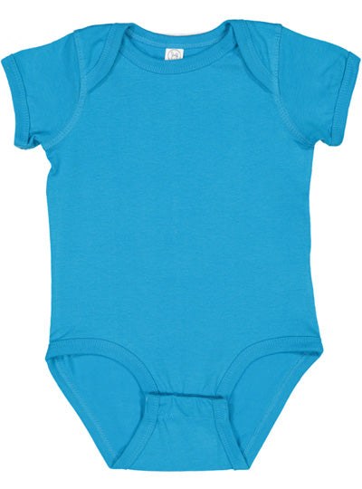 Infant Fine Jersey Bodysuit  Rabbit Skins  4424  (CONT'D)  SANGRIA BLACKOUT TO VINTAGE DENIM