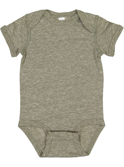 Infant Melange Jersey Bodysuit  4491