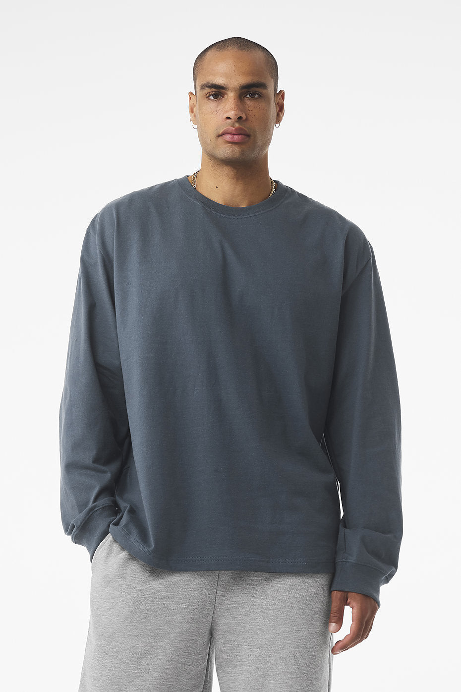 Unisex Heavyweight Long Sleeve Tee Bella+Canvas 4651