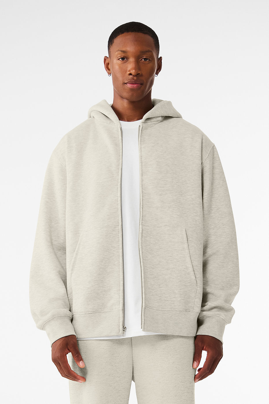 Unisex 10 oz Full Zip Hoodie - 4739 BELLA CANVAS