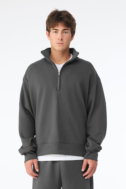 Unisex 10 oz Half Zip Pullover 4740 - BELLA CANVAS