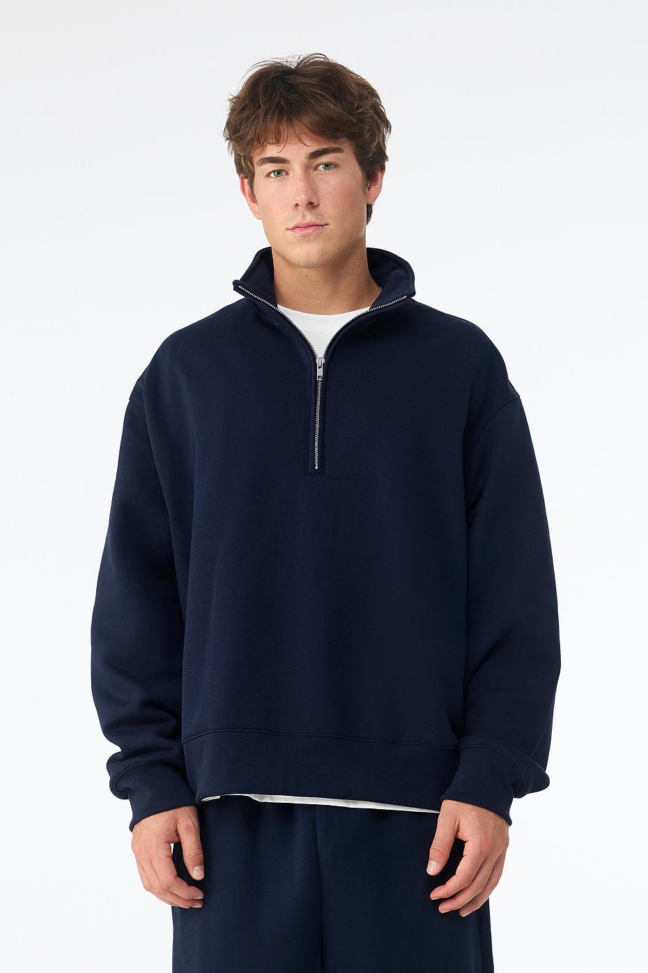 Unisex 10 oz Half Zip Pullover 4740 - BELLA CANVAS