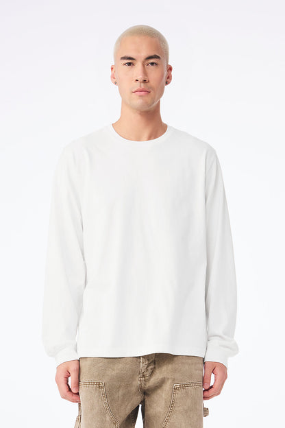 Unisex Heavyweight Garment Dye Long Sleeve Tee  Bella+Canvas  4851GD
