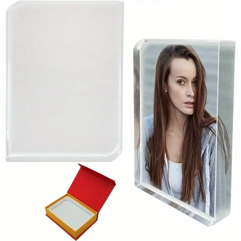Awesome Sublimation Photo Crystal - Share your Favorite Photo in this Beautiful Crystal Photo Frame Block