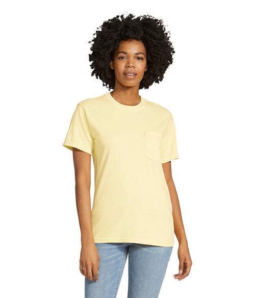 Comfort Colors Heavyweight Adult Pocket T-Shirt  6030  LARGE